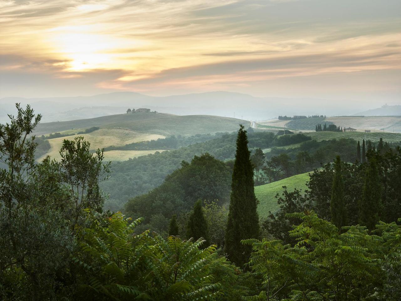 Borgo Lucignanello Bandini Villa San Giovanni d'Asso Bagian luar foto