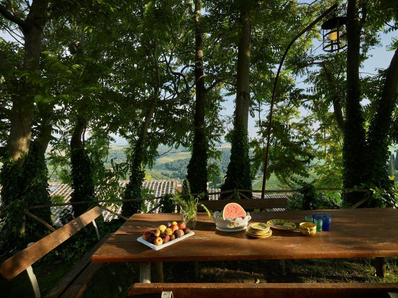 Borgo Lucignanello Bandini Villa San Giovanni d'Asso Bagian luar foto
