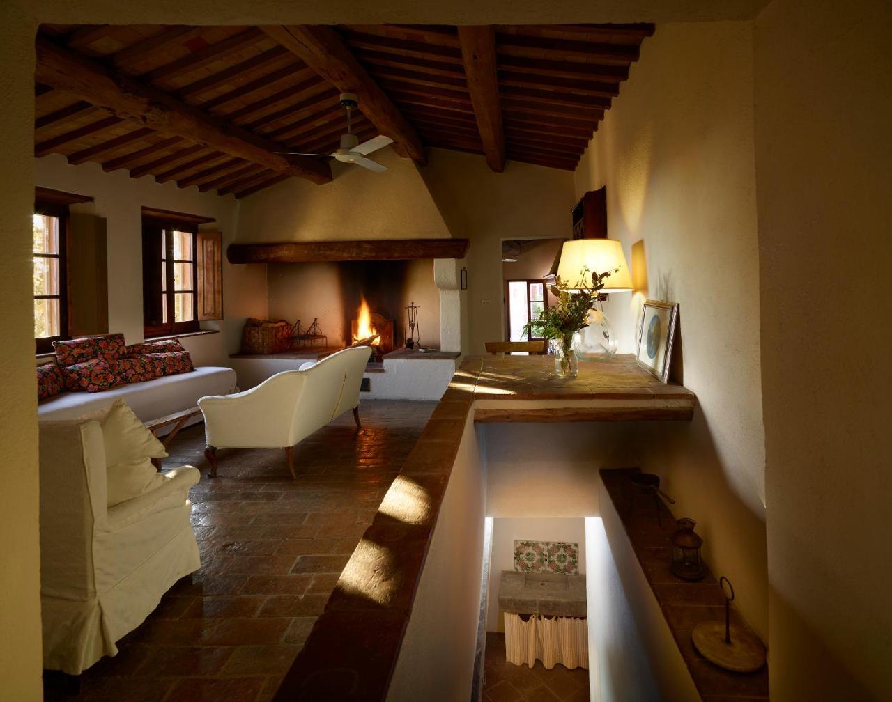 Borgo Lucignanello Bandini Villa San Giovanni d'Asso Bagian luar foto