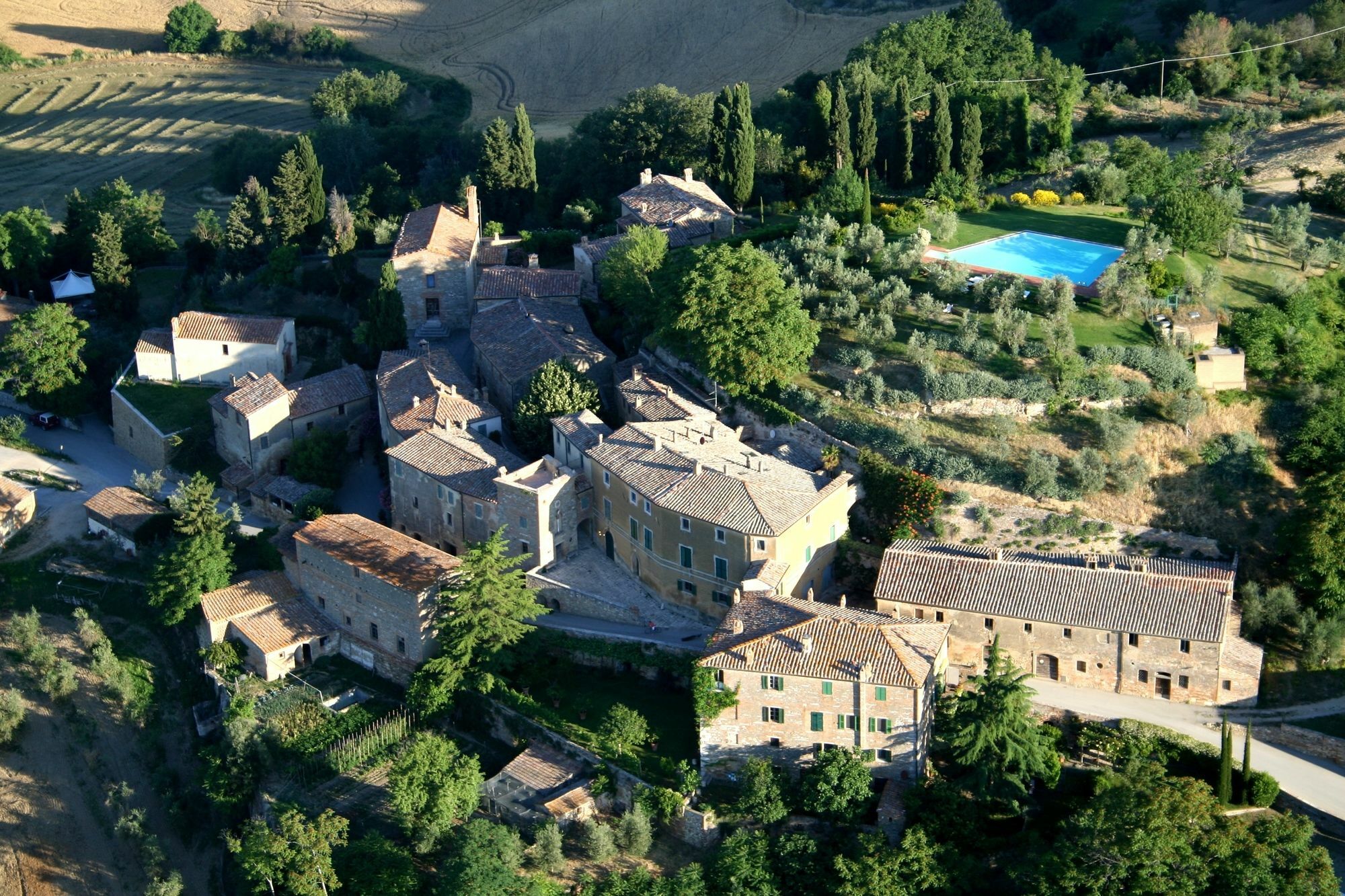 Borgo Lucignanello Bandini Villa San Giovanni d'Asso Bagian luar foto